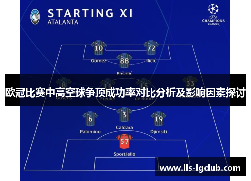 欧冠比赛中高空球争顶成功率对比分析及影响因素探讨